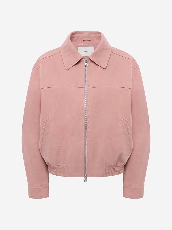 Бомбер жен DUNST UDJU6A107P1 SOFT PINK - 0