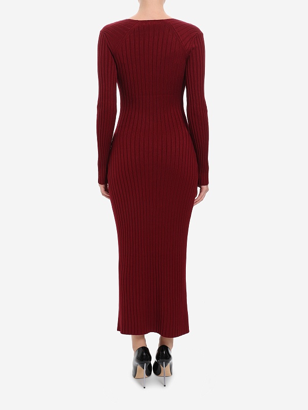 Платье жен Burka kn25-d002 Бордовый - 3