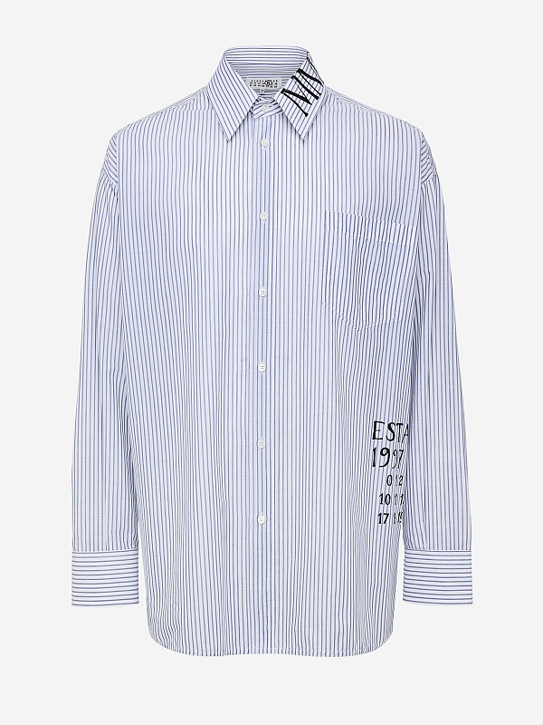 Рубашка муж MM6 SH0DT0014 M35251 001F - 6