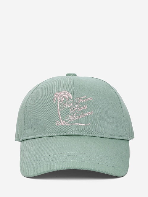 Кепка муж Drôle de Monsieur K-CP197-CO138-WG WATER GREEN - 0