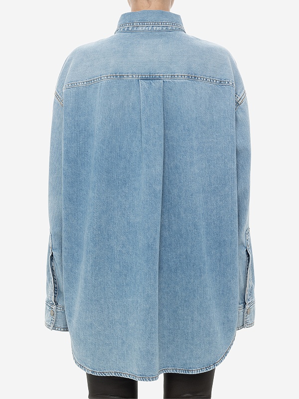 Рубашка жен Haikure HEW06080DF161 L0877 BLUE AQUA - 4