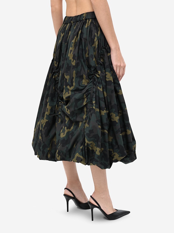 Юбка жен Juun.J JW5727W07 Khaki H - 3