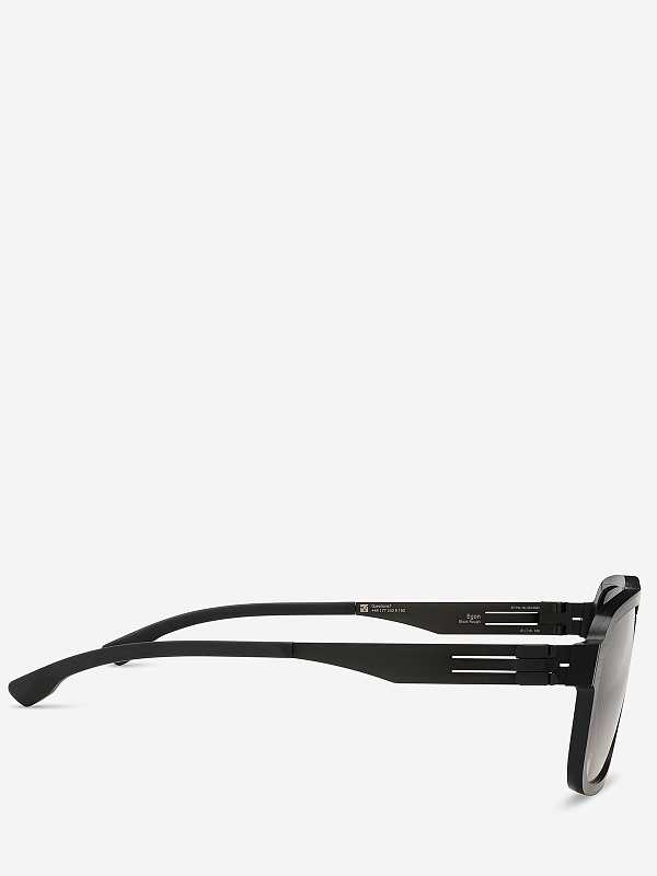 Солнцезащитные очки Ic Berlin IB Egon Black Rough Black Matt Brown Sand Mittwoch 51 15 150 - 2