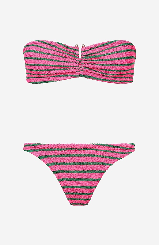 Купальник раздельный жен Paramidonna CR26FTPBGE GUM/EMERALD - 0