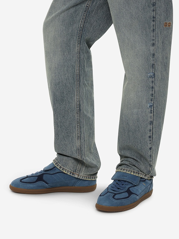 Кеды муж ALOHAS S100917-02 Suede Blue - 7