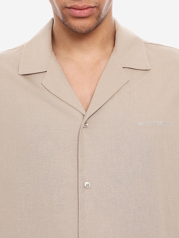 Рубашка муж Emporio Armani EM000593 AF20590 U6213 TAUPE - 5
