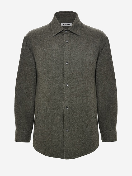 Рубашка муж DARKPARK MSH06 FAW32 MILITARY GREEN - 0