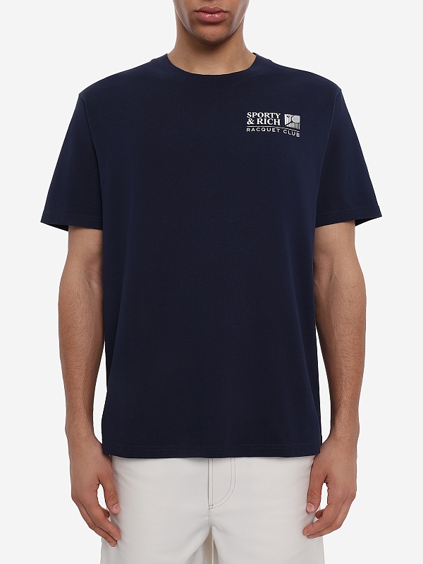 Футболка муж Sporty & Rich TO11975431BL106 Dark Navy - 3