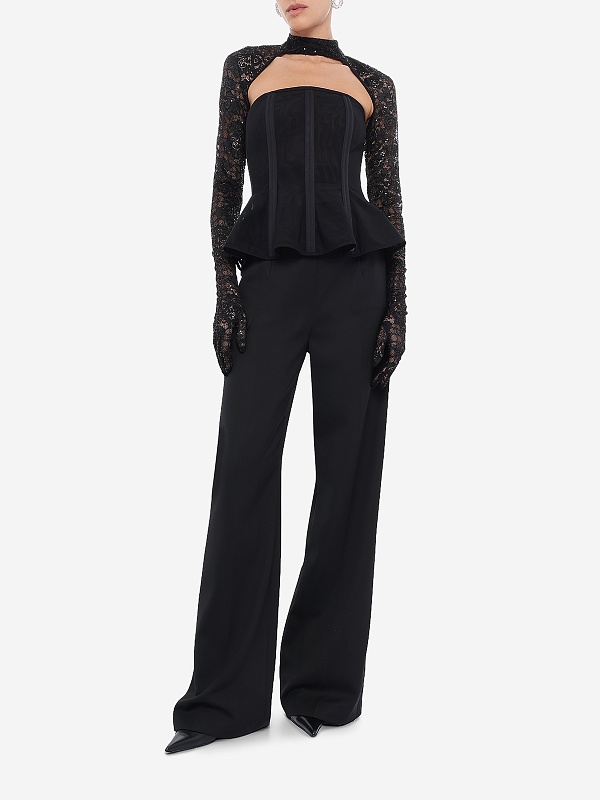 Перчатки жен Nissa RMA16331 BLACK - 1