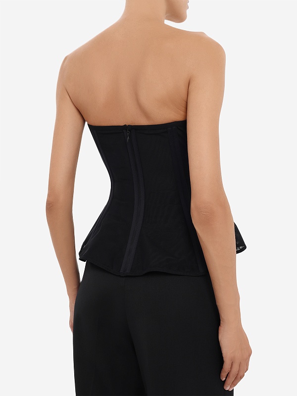 Корсет жен Nissa TOP15526 BLACK - 4