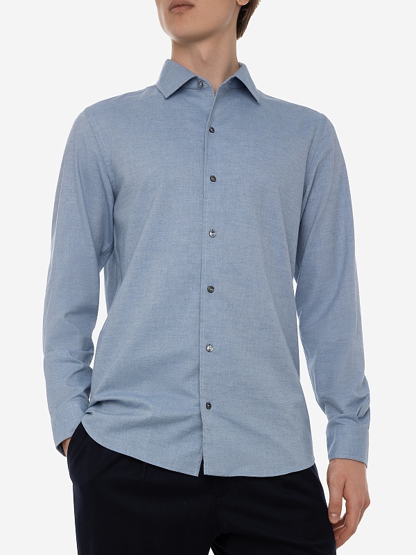 Рубашка муж AGNONA AI23PTD06U1Y_U2072 153 SKY - 3