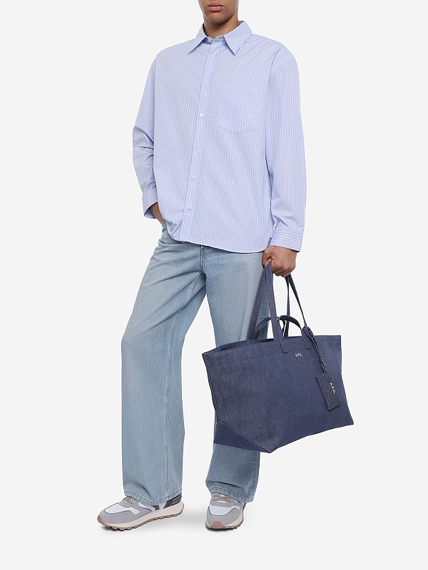 Джинсы муж A.P.C. COHOA-H09182 IAB LIGHT BLUE - 3