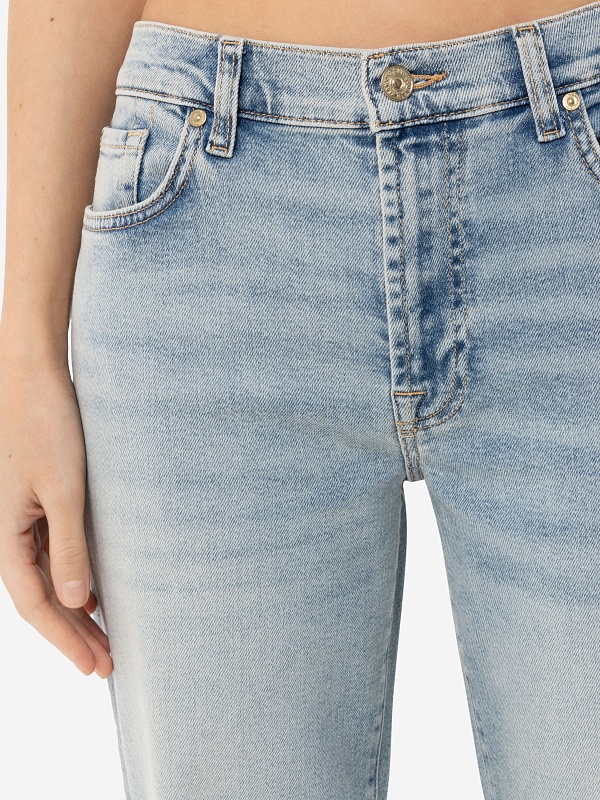 Джинсы жен 7 For All Mankind JSER1200VY LIGHT BLUE - 5
