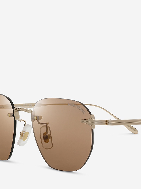 Солнцезащитные очки Montblanc MB0405S 002 51 19 145 - 4