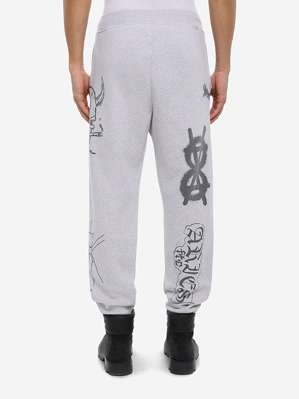 Джоггеры муж Aries AR3003405 GREY MARL - 4