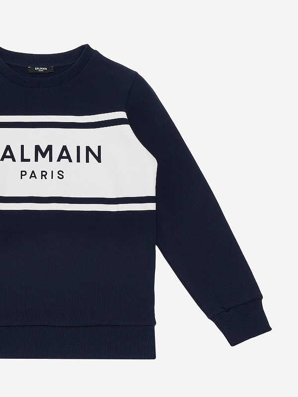 Толстовка мал Balmain BY4P10 Z3183 617BC - 2