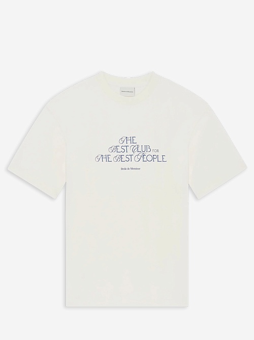 Футболка муж Drôle de Monsieur I-TS273-CO002-OW OFF WHITE - 0