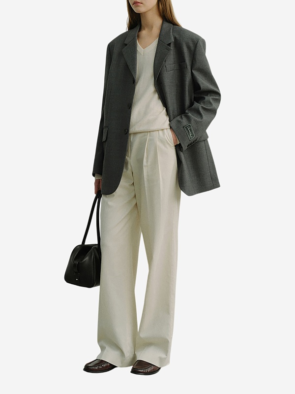 Брюки жен DUNST UDPA6A224IV IVORY - 3