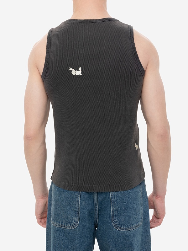 Майка муж Carne Bollente SS25TT0402 Off-Black - 3