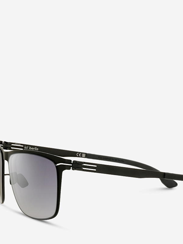 Солнцезащитные очки Ic Berlin IB Charlie Black Black to Grey Donnerstag 57 20 150 - 4