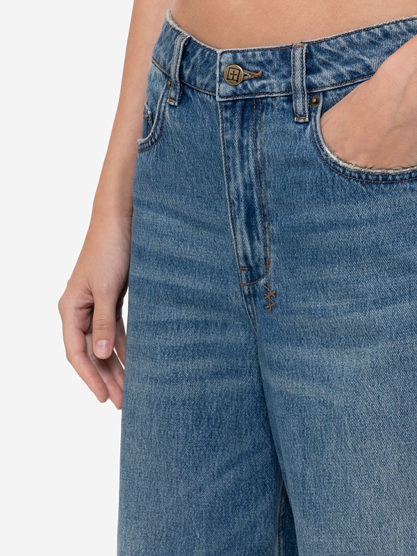 Джинсы жен Ksubi WPF25DJ027 denim - 4