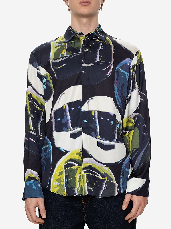 Рубашка муж MSGM 3740ME02A 247553 99 - 3