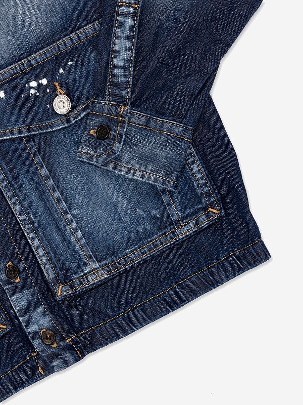 Куртка джинсовая мал Dsquared2 DQ1901 D0A63 DQ01 - 4