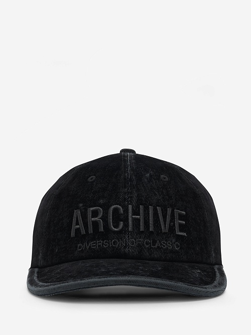 Кепка муж Juun.J Archive Denim Ball Cap Black 5 - 0