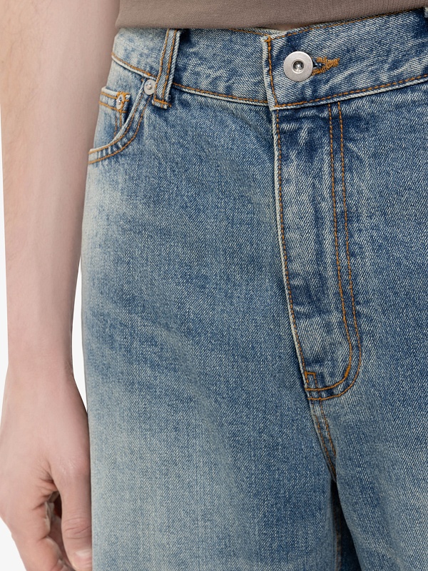 Джинсы муж Tonywack BE12DP05 WASHED VINTAGE LIGHT BLUE - 5