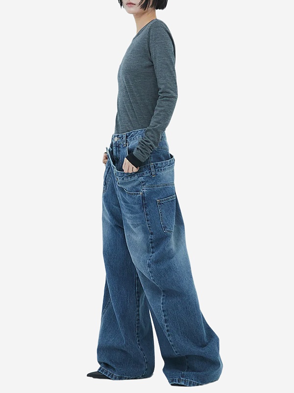 Джинсы жен Juun.J JW5X21W52 S/Blue Q - 2