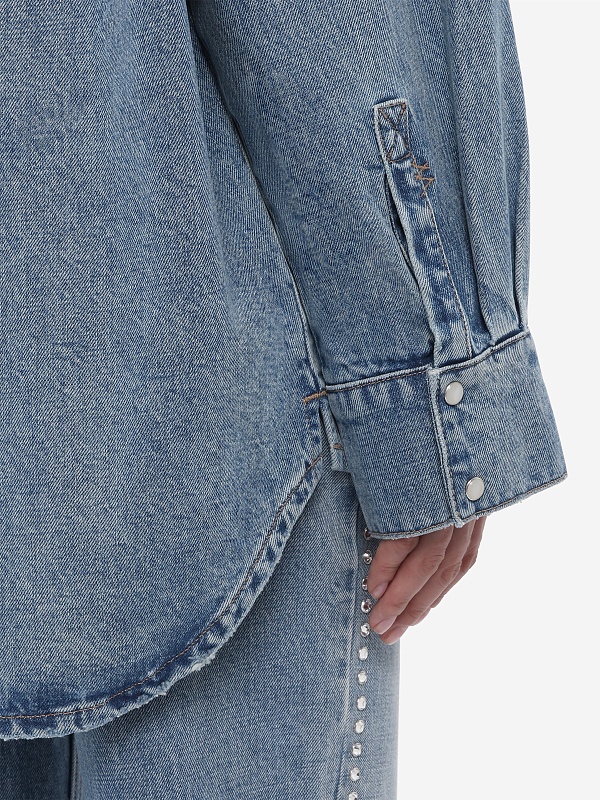 Рубашка жен Ksubi WSP26SH007 denim - 5