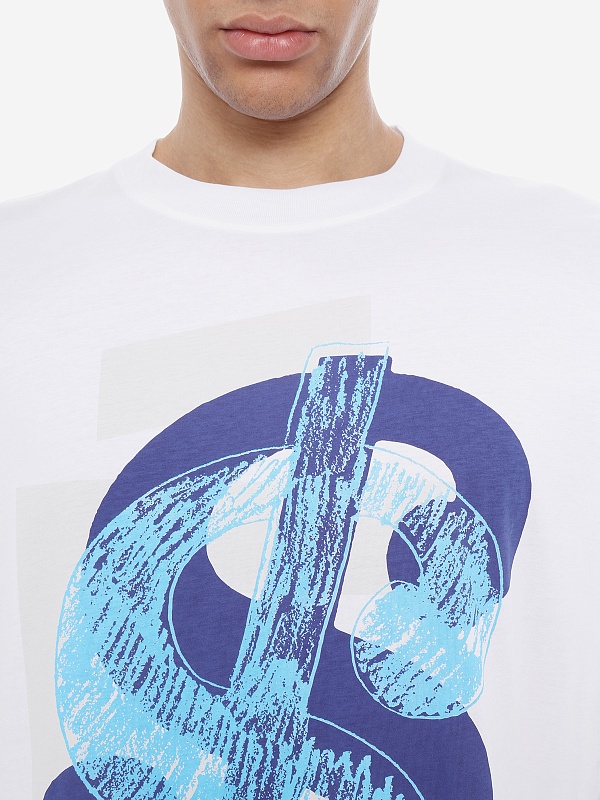 Футболка муж Etudes Studio E26MCTSH137-00 White - 5