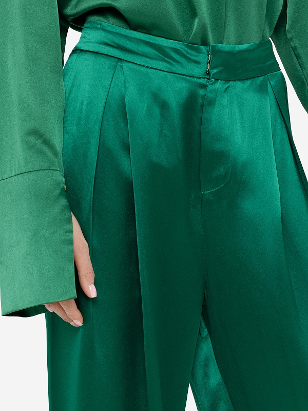 Брюки жен Danamé 324FW3505A FOREST GREEN - 5