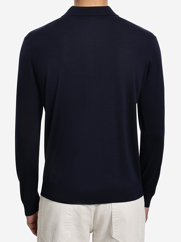 Поло с длинным рукавом муж Filippo De Laurentiis PL1ML 18021R 880 - 4