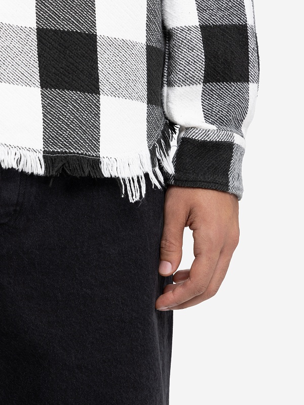 Рубашка муж John Elliott E088I801249A Black X White - 4