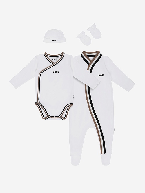 Комплект (кобинезон, боди, шапка) мал Hugo Boss J53055 10P - 0