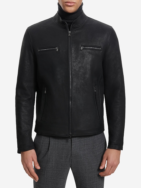 Куртка кожаная муж Barba Napoli RENO 51207 99 - 2