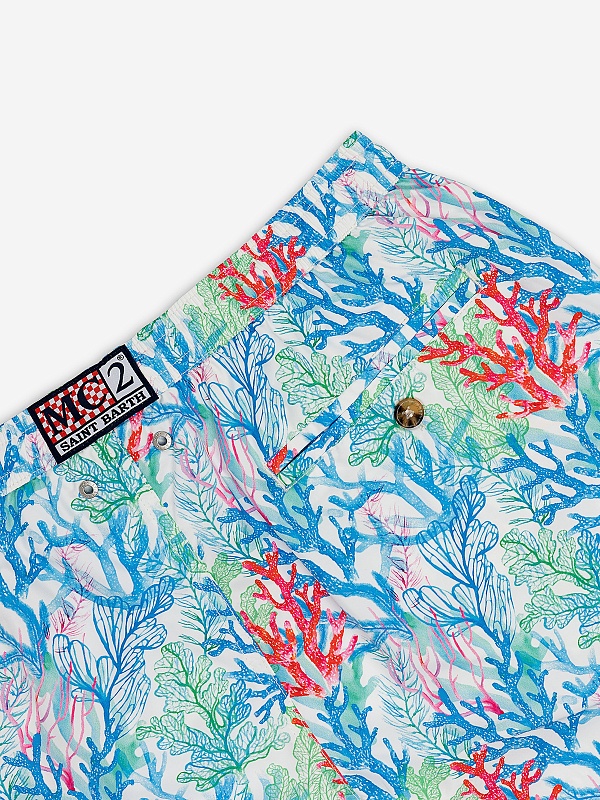 Плавки муж MC2 Saint Barth LIG0003 06711D CORAL MIX 0131 - 4