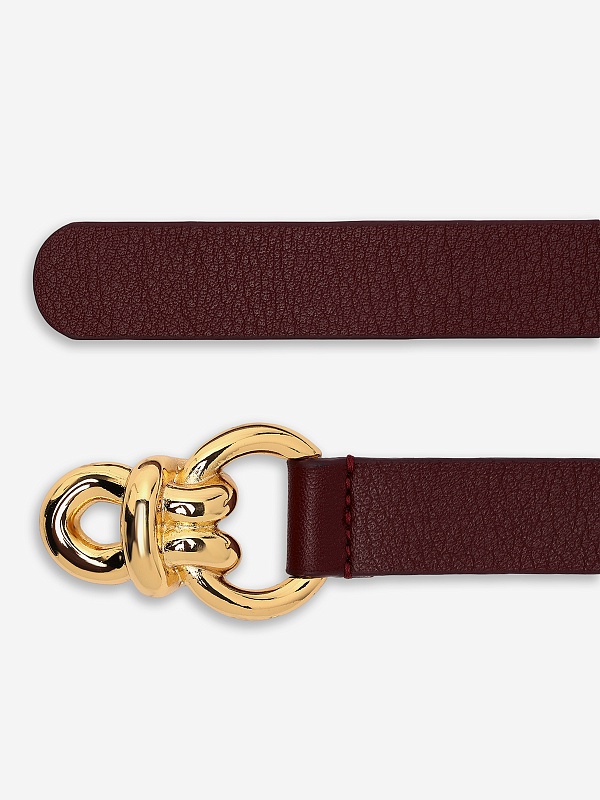 Ремень жен TAGLIATORE CD2038 DPI25-02 MERLOT 369 BORDEAUX - 2