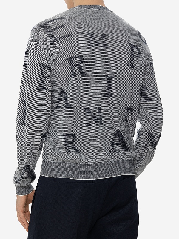 Свитер муж Emporio Armani 6D1MX8 1MJGZ F915 FANTASIA BLU - 4