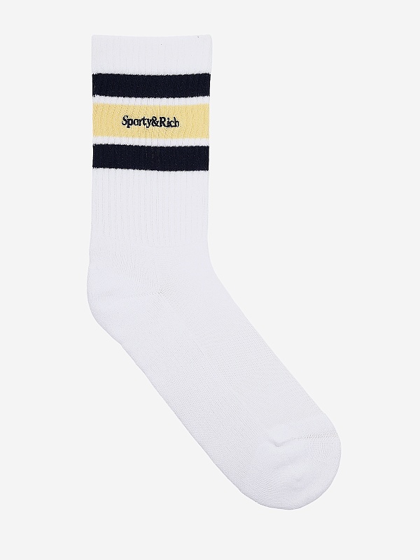 Носки жен Sporty & Rich AC00476300WH92 White/navy/almond Navy - 1