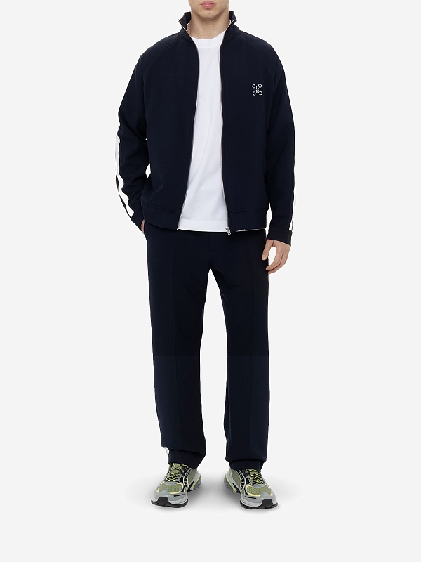 Толстовка на молнии муж Closed C85246-32D-22 568 DARK BLUE - 2