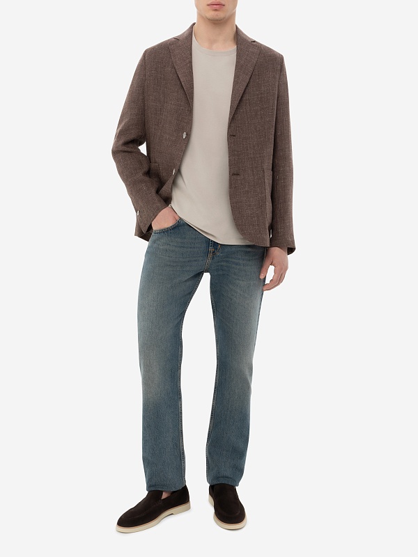 Футболка муж 7 For All Mankind JSIM2370AL BEIGE - 2