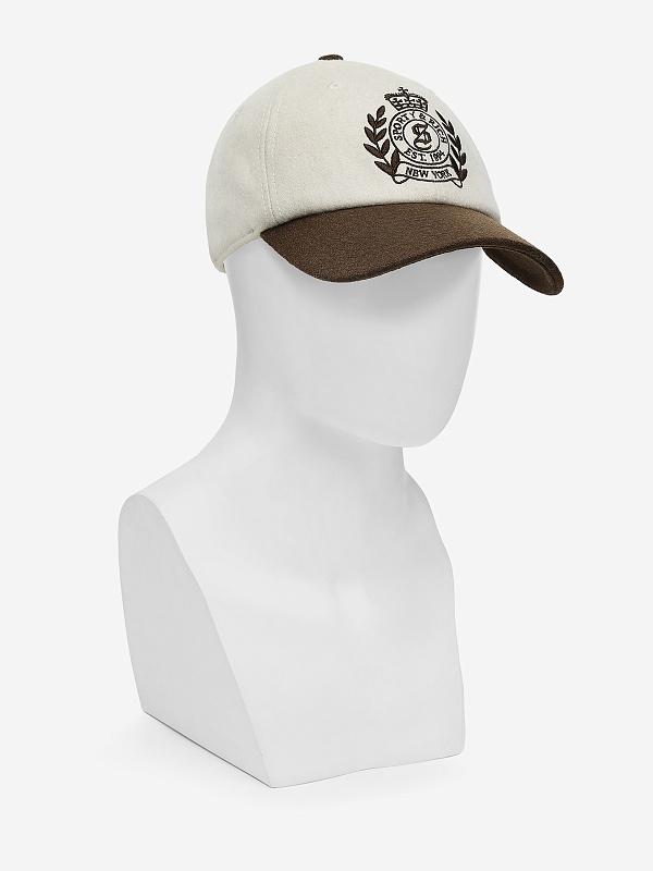 Кепка жен Sporty & Rich AC08066216WH70 Ecru/Toffee - 3