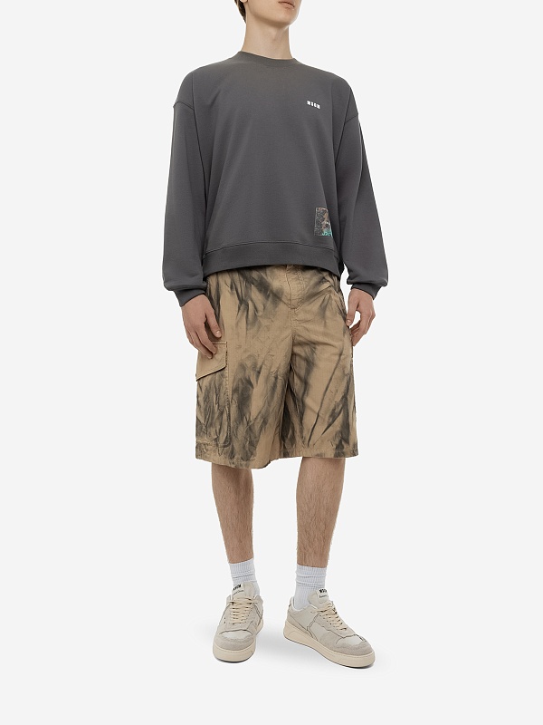 Шорты муж MSGM 3640MB236TD 247088 22A - 2