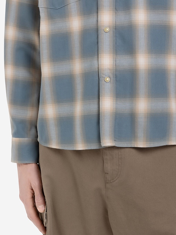 Рубашка муж Tonywack BD12SH04 SKY BLUE - 5