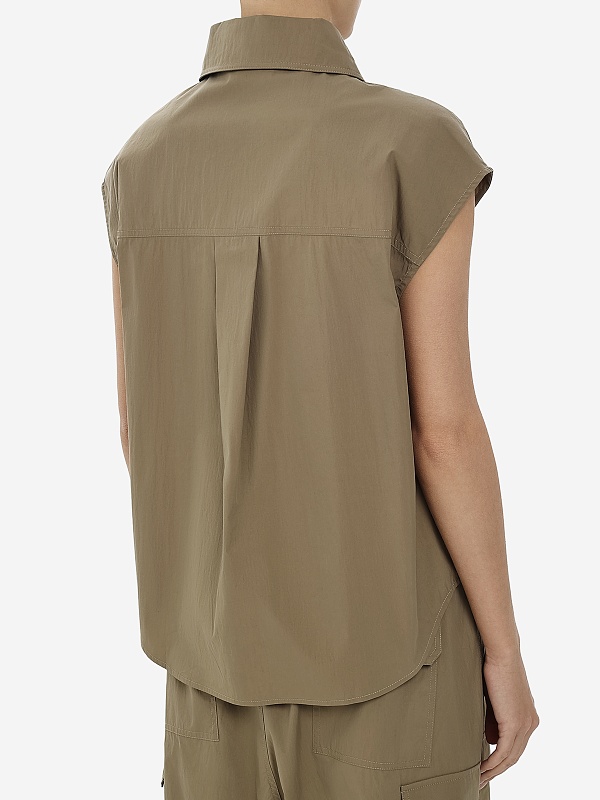 Рубашка жен P.A.R.O.S.H. D311667 004 BEIGE - 4