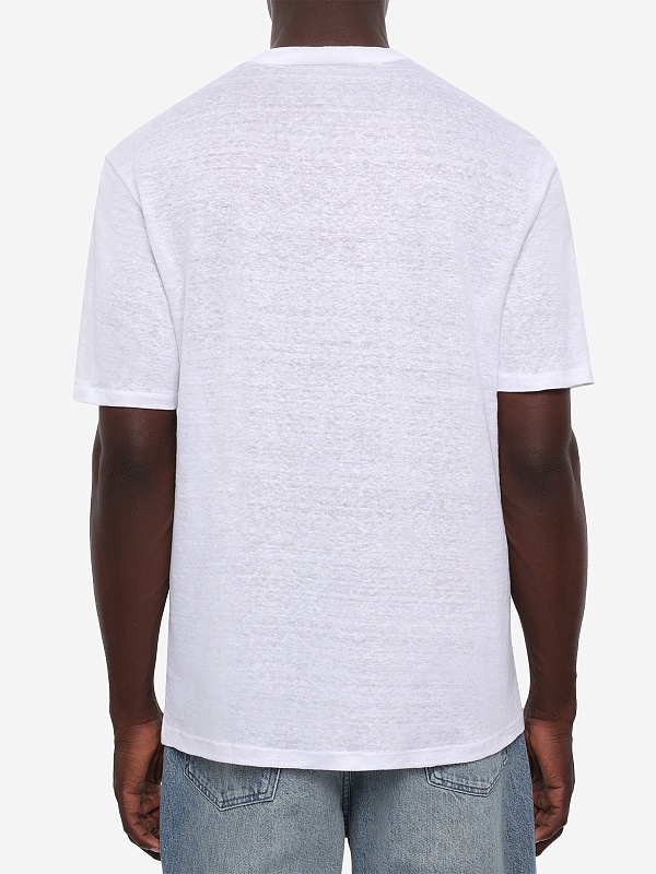 Футболка муж Officine Generale S26MTEE205 WHITE WHITE - 4