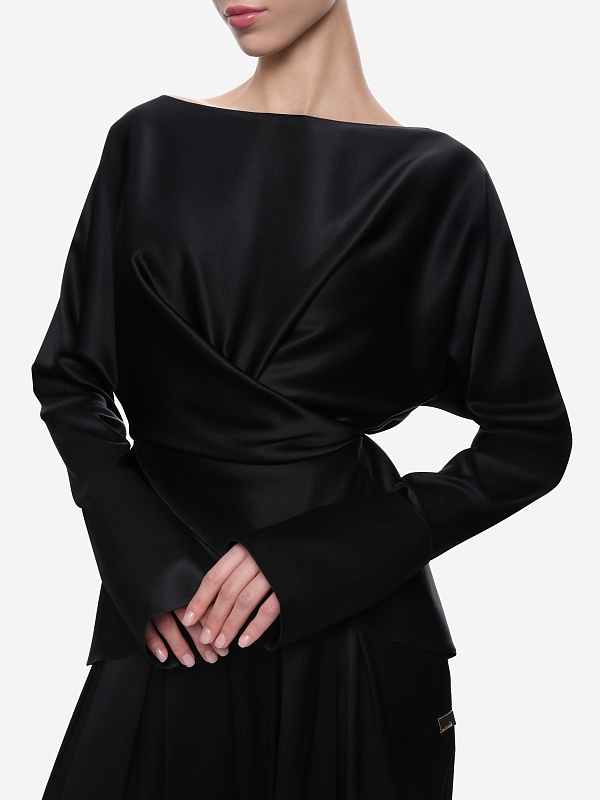 Блуза жен Danamé 726SS7827S BLACK - 3