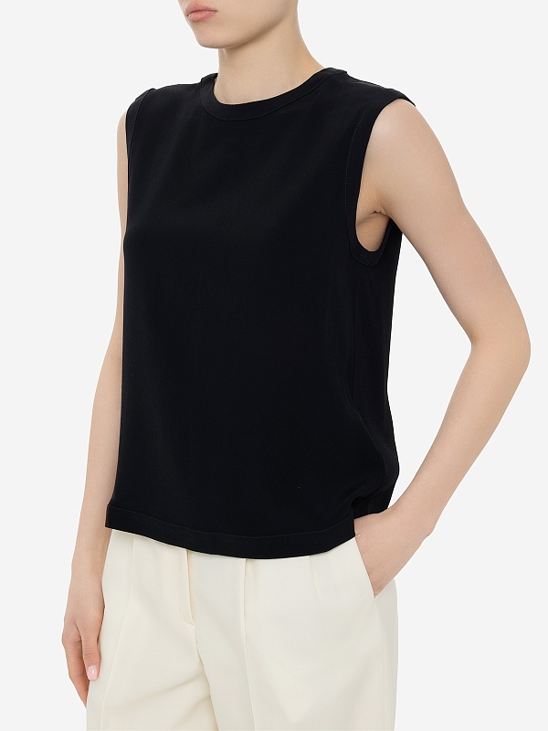 Топ жен Officine Generale S24WTOP050 BLACK - 3